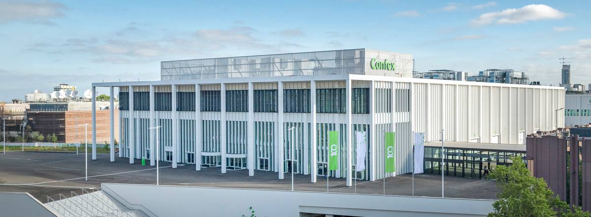 Confex der Koelnmesse, Außenansicht